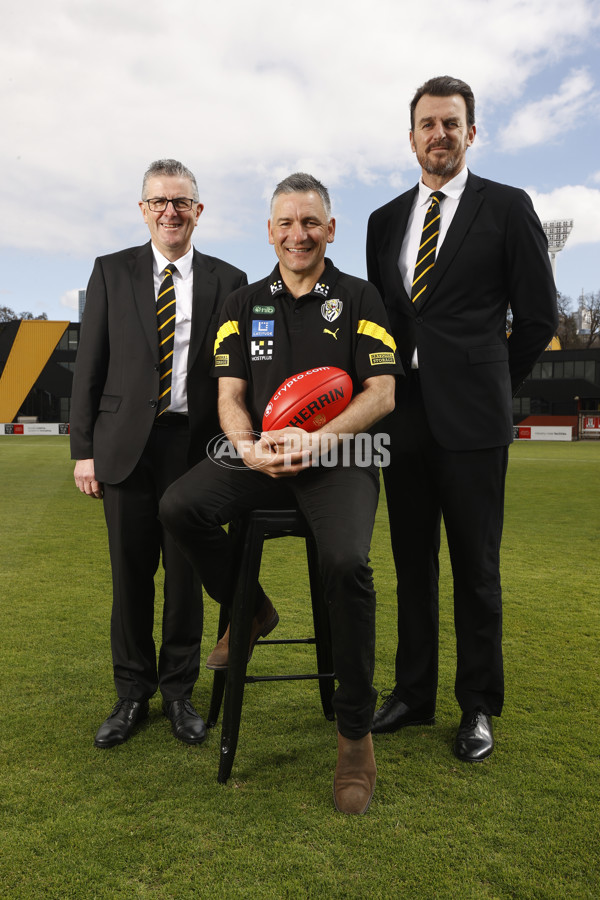 AFL 2023 Media - Adem Yze Richmond Press Conference - A-43289579