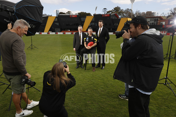 AFL 2023 Media - Adem Yze Richmond Press Conference - A-43289582