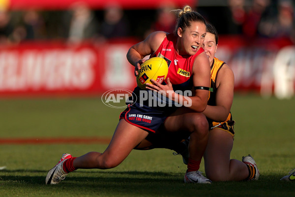 AFLW 2023 Round 04 - Hawthorn v Melbourne - A-43294691