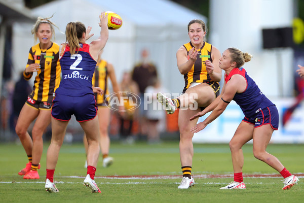 AFLW 2023 Round 04 - Hawthorn v Melbourne - A-43294717