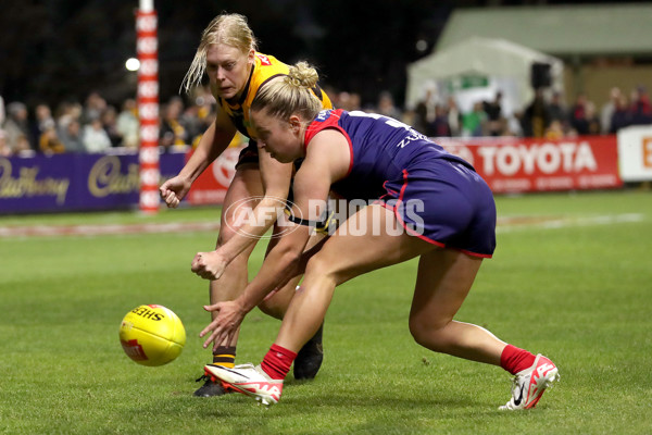 AFLW 2023 Round 04 - Hawthorn v Melbourne - A-43301225