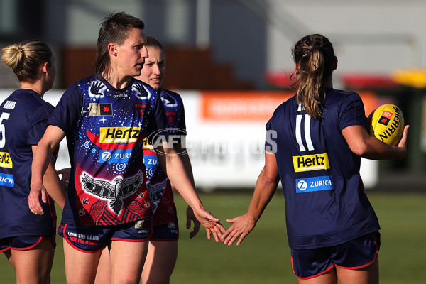 AFLW 2023 Round 04 - Hawthorn v Melbourne - A-43308028