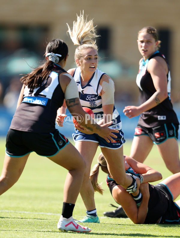 AFLW 2023 Round 04 - Port Adelaide v Geelong - A-43335380