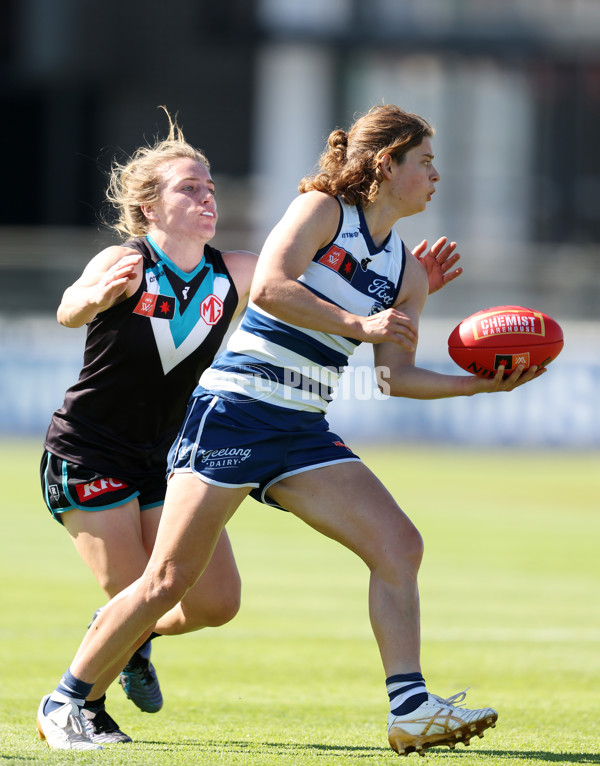 AFLW 2023 Round 04 - Port Adelaide v Geelong - A-43335574