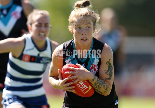 AFLW 2023 Round 04 - Port Adelaide v Geelong - A-43340830