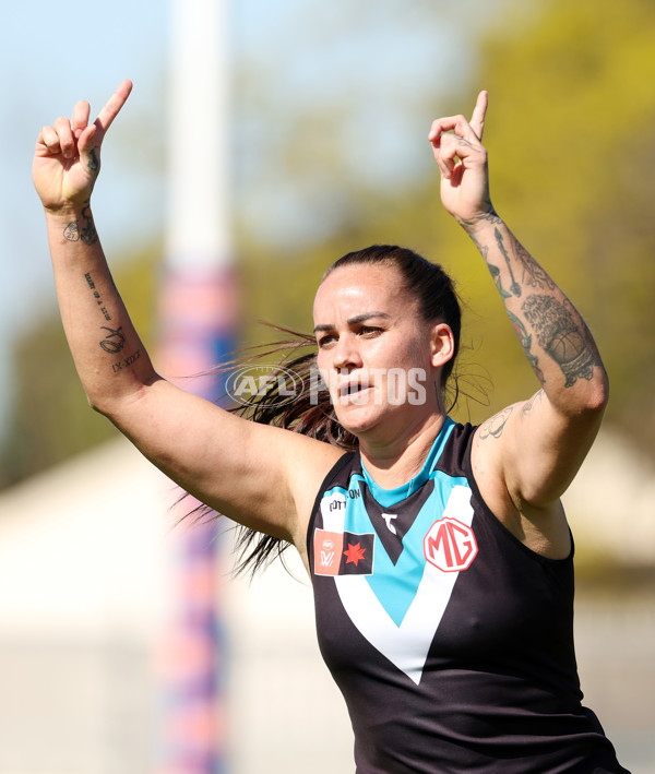 AFLW 2023 Round 04 - Port Adelaide v Geelong - A-43340898