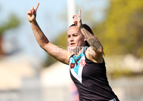 AFLW 2023 Round 04 - Port Adelaide v Geelong - A-43342464