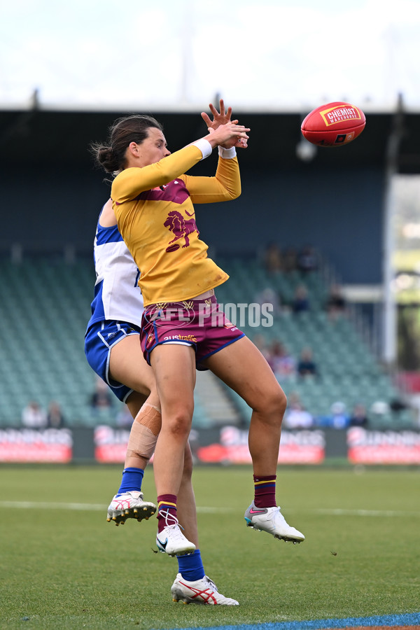 AFLW 2023 Round 04 - North Melbourne v Brisbane - A-43389067