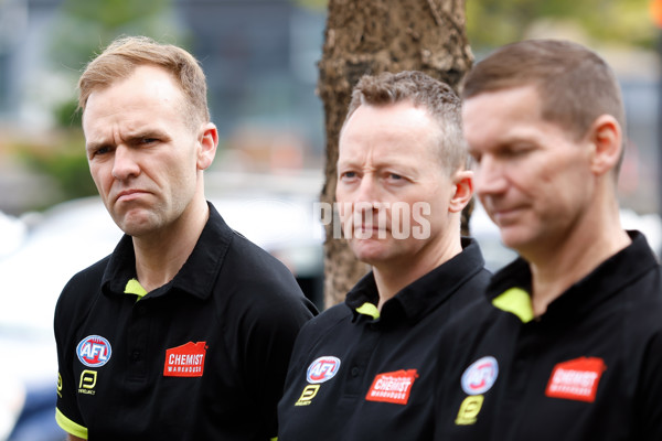 AFL 2023 Media - Grand Final Umpires Announcement - A-43449826