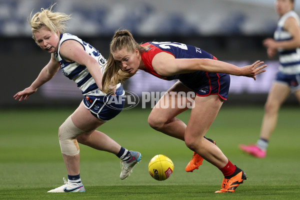 AFLW 2023 Round 05 - Geelong v Melbourne - A-43464534