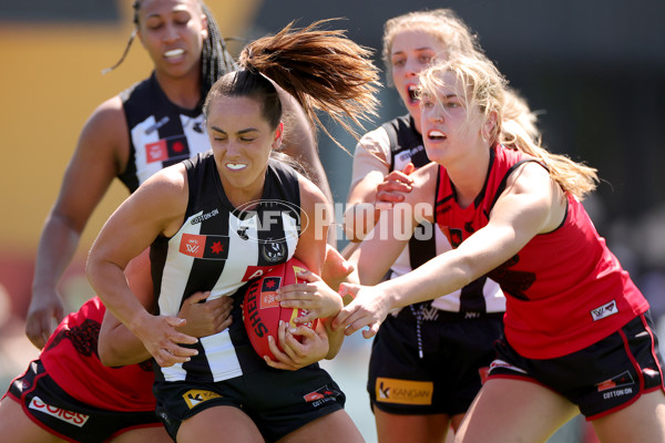 AFLW 2023 Round 05 - Collingwood v Essendon - A-43558692