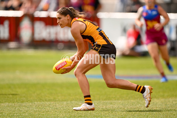 AFLW 2023 Round 05 - Hawthorn v Brisbane - A-43579961