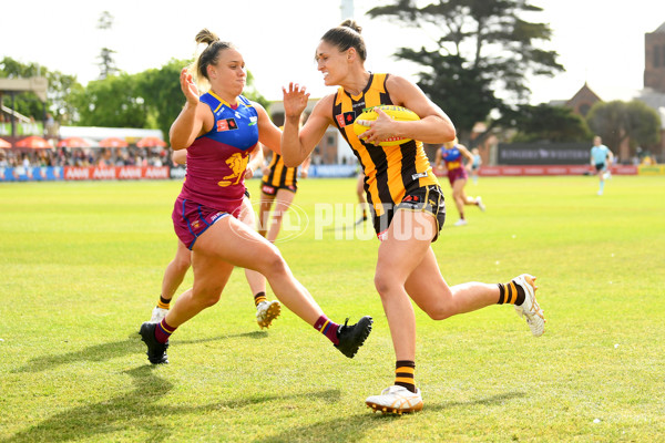 AFLW 2023 Round 05 - Hawthorn v Brisbane - A-43583209