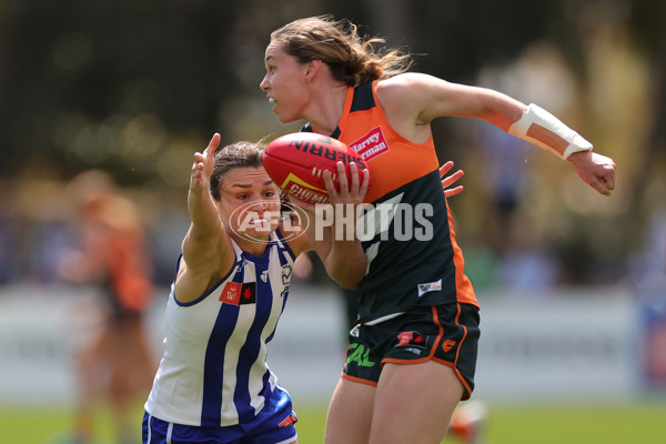 AFLW 2023 Round 05 - North Melbourne v GWS - A-43586299