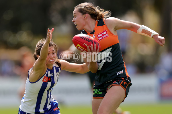 AFLW 2023 Round 05 - North Melbourne v GWS - A-43586316