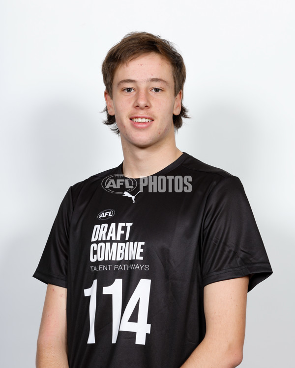 AFL 2023 Media – AFL National Draft Combine Headshots - A-43602373