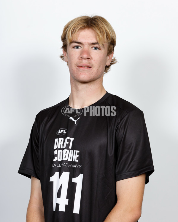 AFL 2023 Media – AFL National Draft Combine Headshots - A-43602385