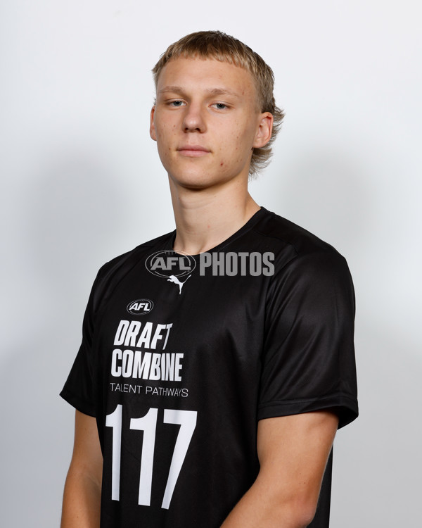 AFL 2023 Media – AFL National Draft Combine Headshots - A-43602391