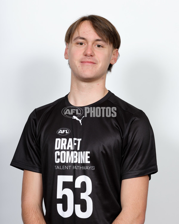 AFL 2023 Media – AFL National Draft Combine Headshots - A-43602864