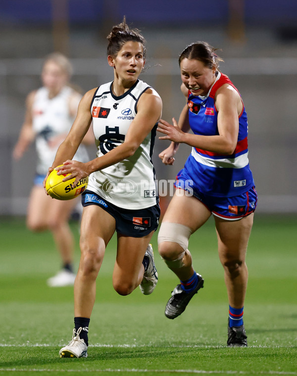 AFLW 2023 Round 06 - Western Bulldogs v Carlton - A-43607909