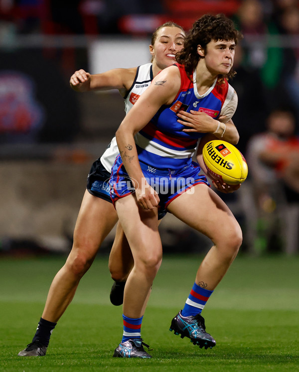 AFLW 2023 Round 06 - Western Bulldogs v Carlton - A-43607945