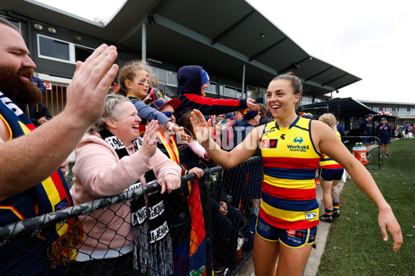 AFLW 2023 Round 06 - Melbourne v Adelaide - A-43622880