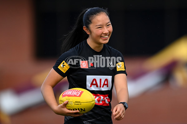 AFLW 2023 Round 06 - Brisbane v Collingwood - A-43627695
