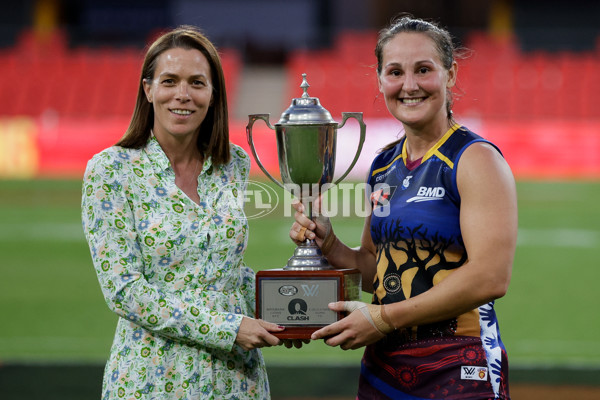 AFLW 2023 Round 07 - Gold Coast v Brisbane - A-43711152