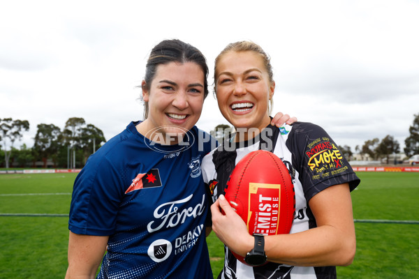 AFLW 2023 Round 08 - Collingwood v Geelong - A-44163418