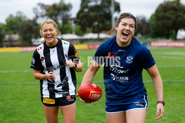 AFLW 2023 Round 08 - Collingwood v Geelong - A-44163427