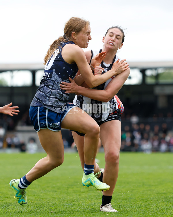 AFLW 2023 Round 08 - Collingwood v Geelong - A-44170267