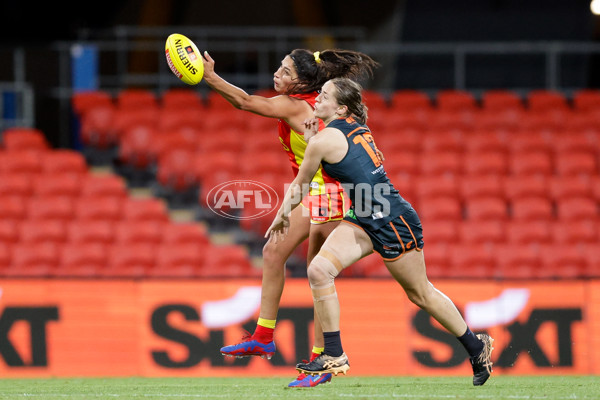 AFLW 2023 Round 09 - Gold Coast v GWS - A-44910884