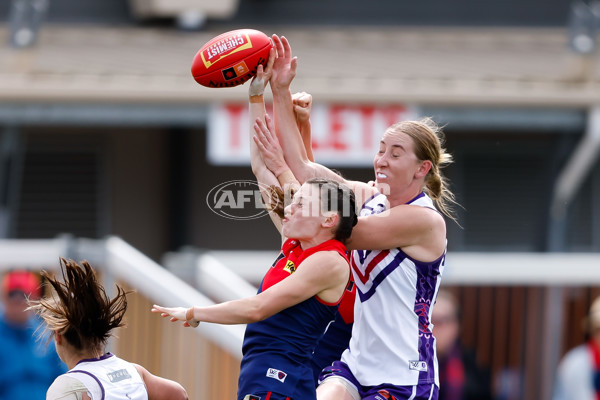 AFLW 2023 Round 09 - Melbourne v Fremantle - A-44923588