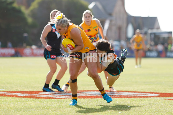 AFLW 2023 Round 09 - Hawthorn v Port Adelaide - A-44944978