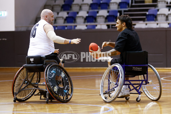 AFL 2023 Media - National Wheelchair Championship Media Opportunity - A-44956992