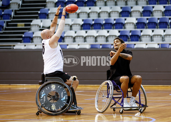 AFL 2023 Media - National Wheelchair Championship Media Opportunity - A-44956998