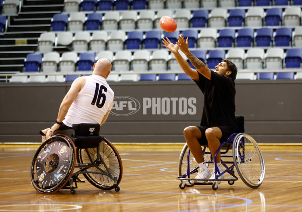 AFL 2023 Media - National Wheelchair Championship Media Opportunity - A-44959269