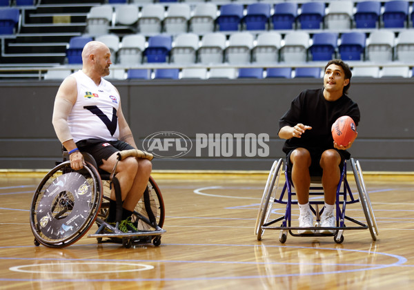 AFL 2023 Media - National Wheelchair Championship Media Opportunity - A-44959270