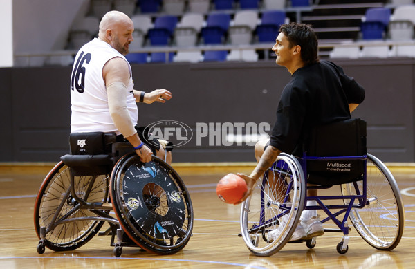 AFL 2023 Media - National Wheelchair Championship Media Opportunity - A-44959272