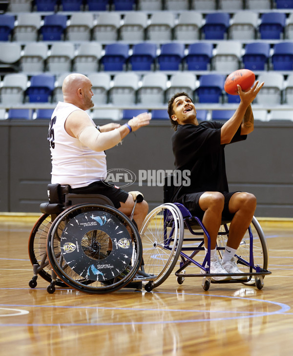 AFL 2023 Media - National Wheelchair Championship Media Opportunity - A-44959275