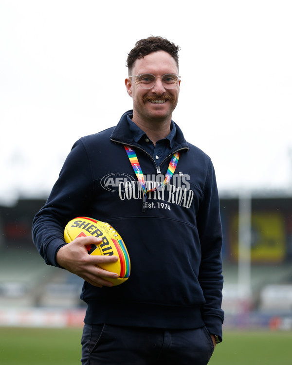 AFLW 2023 Media - Pride Round Launch - A-44964631