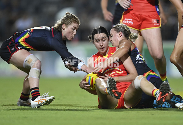 AFLW 2023 Round 10 - Gold Coast v Essendon - A-44976170