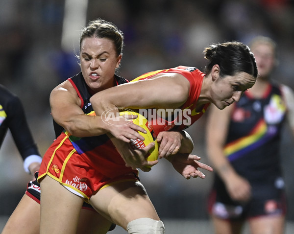 AFLW 2023 Round 10 - Gold Coast v Essendon - A-44976179