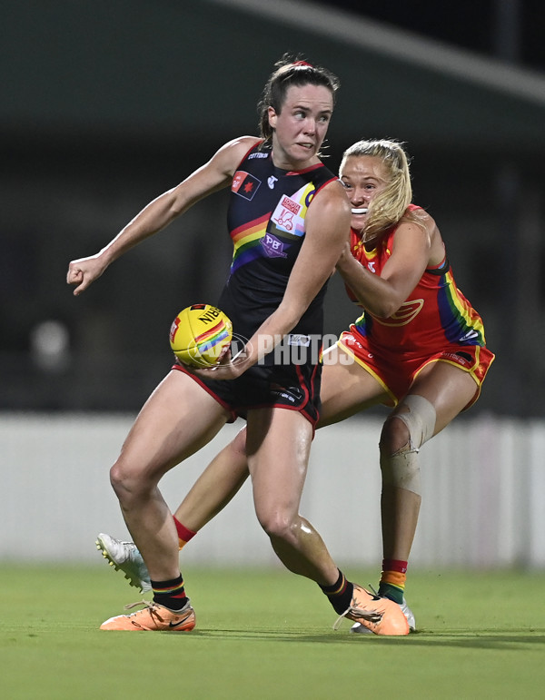 AFLW 2023 Round 10 - Gold Coast v Essendon - A-44976185