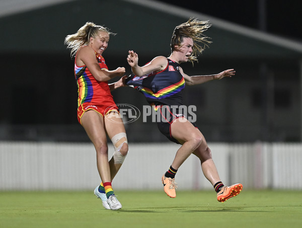 AFLW 2023 Round 10 - Gold Coast v Essendon - A-44979256