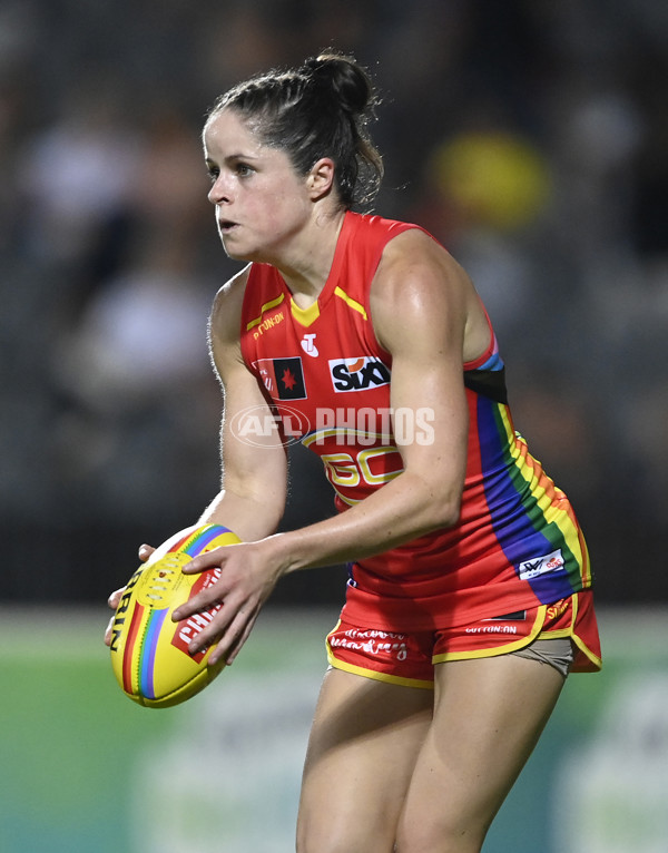 AFLW 2023 Round 10 - Gold Coast v Essendon - A-44980871