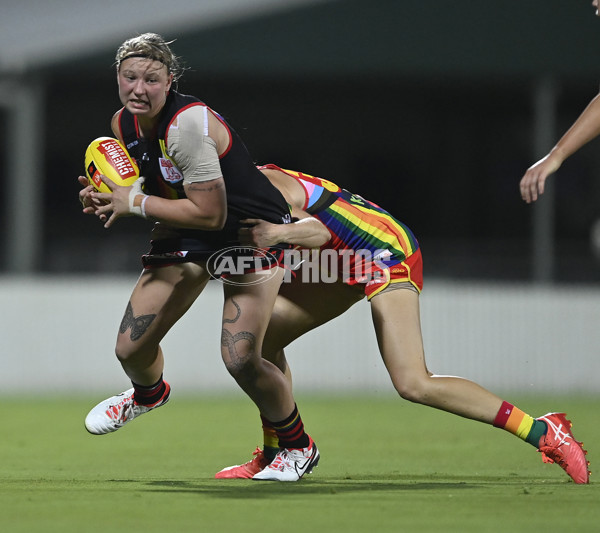 AFLW 2023 Round 10 - Gold Coast v Essendon - A-44980873