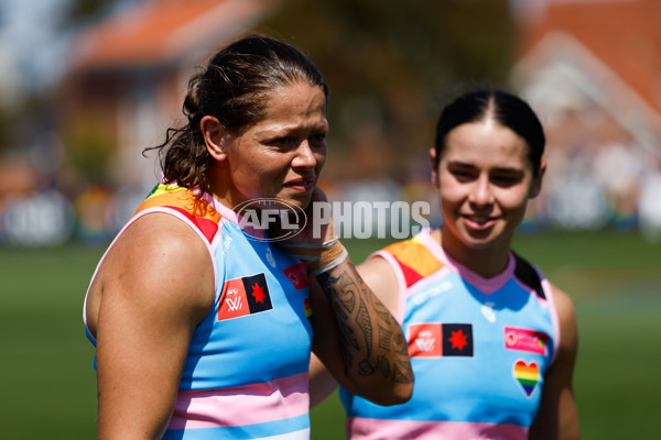 AFLW 2023 Round 10 - Western Bulldogs v North Melbourne - A-44985425