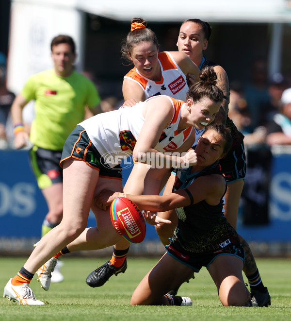 AFLW 2023 Round 10 - Port Adelaide v GWS - A-44987937