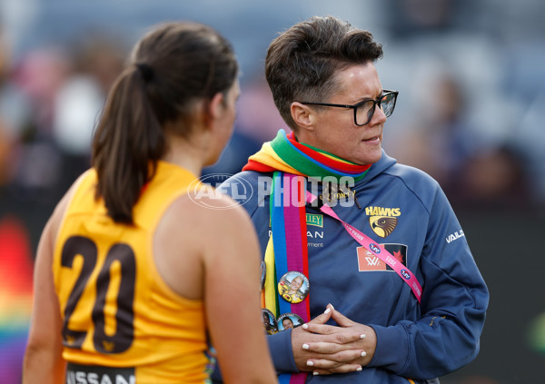 AFLW 2023 Round 10 - Geelong v Hawthorn - A-44994387